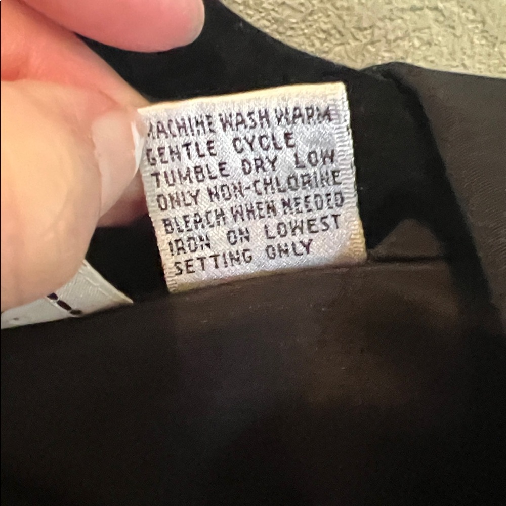# 0587+ Women’s Black Dress Shirt - Picture 7 of 7